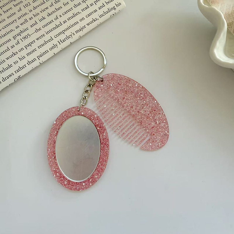 Oval Comb Mirror Keychain Pend - Women'S Ysl Fashion recensie en prijs