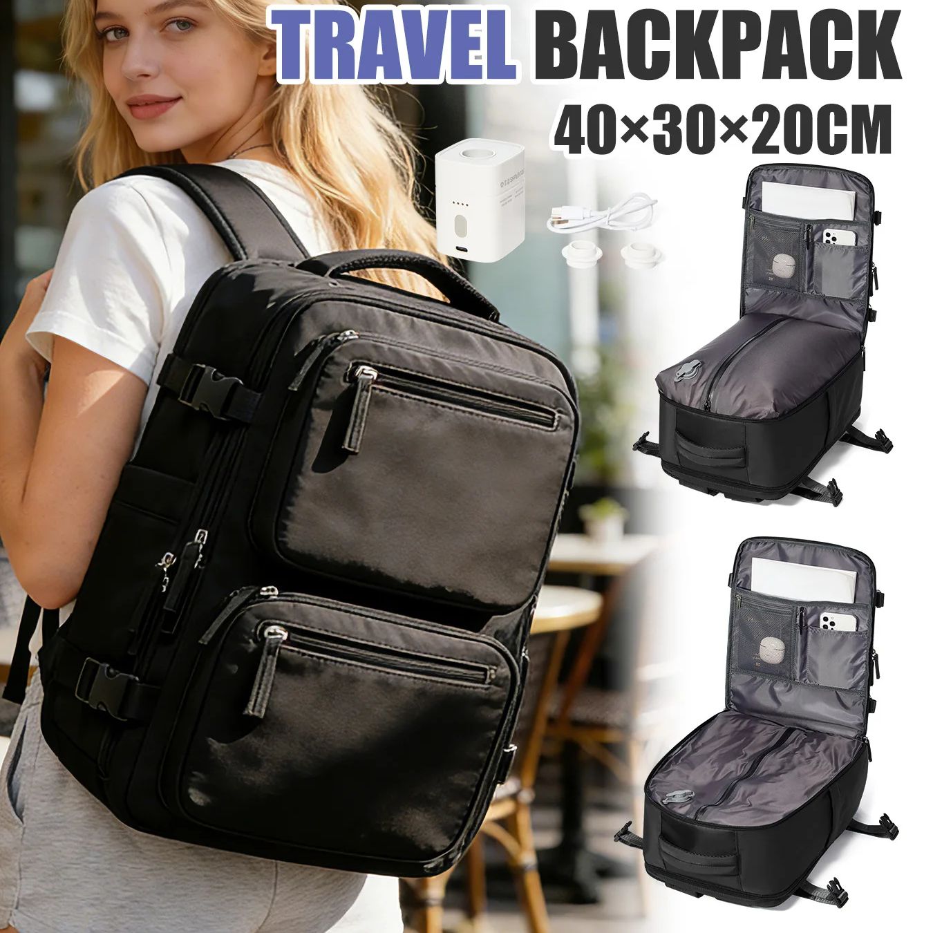 Women Backpack Vacuum Backpack - Women And Men Fashion recensie en prijs