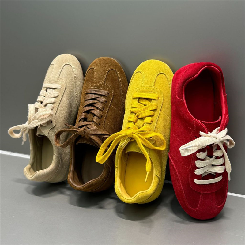 NORAZORA 4 Colors Cow Suede Le - Women'S Yellow Fashion Sneakers recensie en prijs
