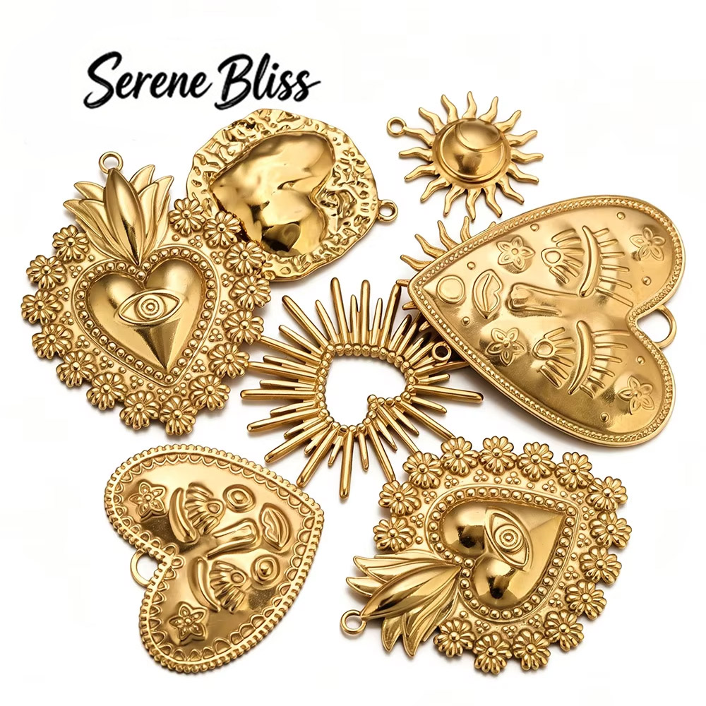 5pcs 304 Stainless Steel Sun L - Women Fashion Jewellery recensie en prijs