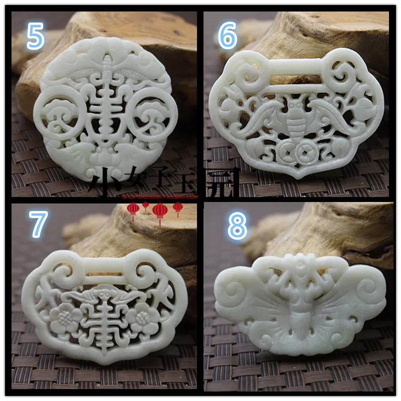 Natural White Jade Carved Luck - Women Fashion Jewellery recensie en prijs