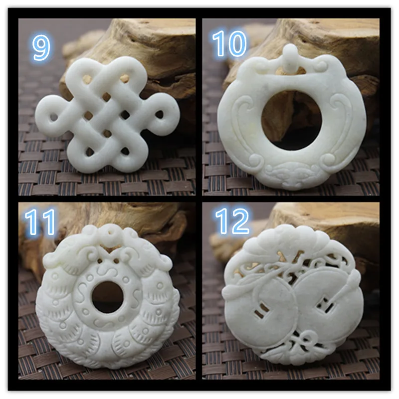 Natural White Jade Carved Luck - Women Fashion Jewellery recensie en prijs