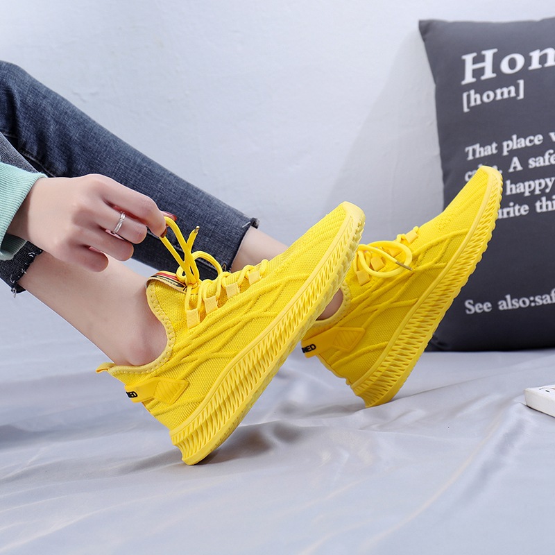 2026 Fashion Spring Female Sne - Women'S Yellow Fashion Sneakers recensie en prijs